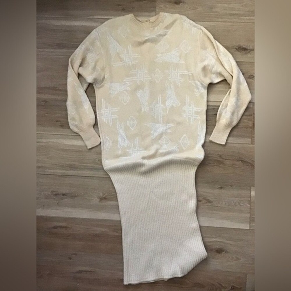 Vintage Tuttamaglia Gispa Made in Italy Knit Midi Dress M